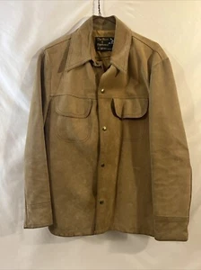 Vintage "The Shirt" Startown Jacke Gr.40 Leder Wildleder Cowboy Western Streetwear - Bild 1 von 16
