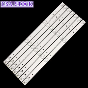 LED Strips(7) For Hisense SVH420AB3_REV02_4LED 43H7C 43H6D 43CU6100 LC-43P7000U - Picture 1 of 4