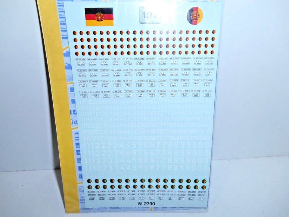TL-Decals 2790   NVA und Grenztruppen der DDR  1:72   Neu & OVP - Bild 1 von 1