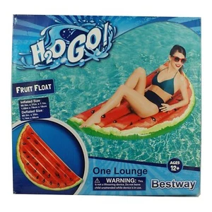Balsa inflable salón flotante piscina BestwayWatermelon NUEVA - Imagen 1 de 2