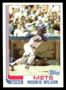 1982 Topps #143 Mookie Wilson New York Mets Baseball card