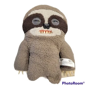 Fuggler Sloth Funny Ugly Plush Monster Gray Brown Toy Stuffed Animal - Picture 1 of 4