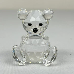 Swarovski Crystal Teddy Bear Figurine Roughly  2" Tall - Logo - No Box - Picture 1 of 13