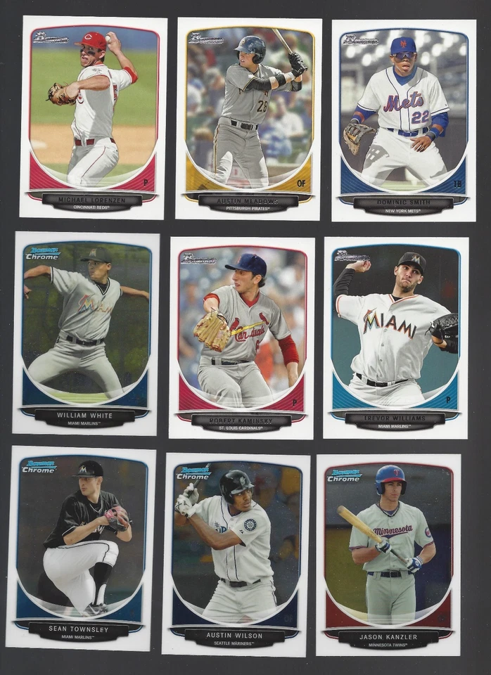 2013 BOWMAN DRAFT PICKS - RC'S, 1st cards - PAPER or CHROME - WHO DO YOU NEED!!! - Image 1 of 1