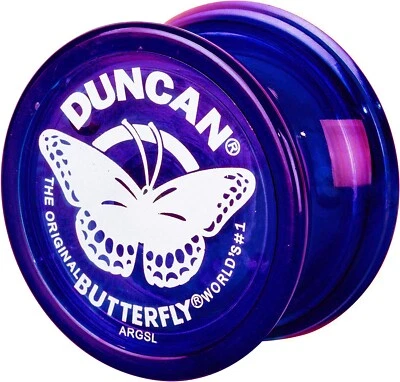 Duncan Toys Butterfly Yo-Yo, Beginner Yo-Yo with String, Steel Axle, Purple - Image 1 of 2