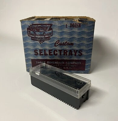 x1 Vintage Mico TDC Micro Photo Slide Tray - Holds Thirty Slides - Image 1 of 3