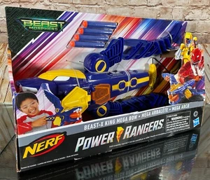 Power Rangers Beast Morphers Nerf Beast-X King Mega Bow Figur Dart Gun - Bild 1 von 3