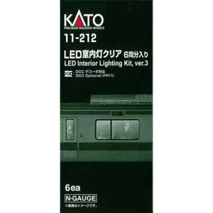 Kato 11-212 LED Interior Lighting Kit 6pcs version 3.0 Model Railroad Supplies - Picture 1 of 3