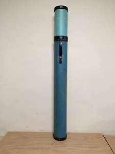 Canna da pesca telescopica vintage 4" HD custodia portaoggetti tubo da viaggio 44 -72" - Foto 1 di 5