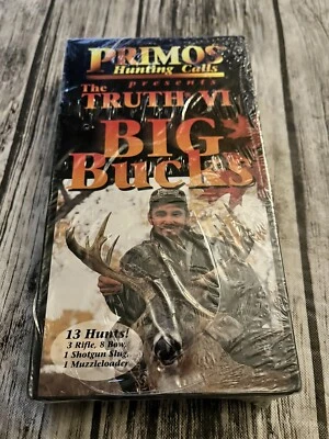 The Truth VI Big Bucks VHS Jimmy Primos Hunting Calls Deer RARE OOP Brand New - Image 1 of 4