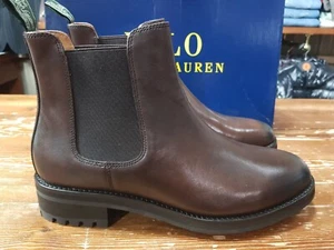POLO RALPH LAUREN 41 Herrenschuhe LEDER Farbe BRAUN Gummisohle - Bild 1 von 9