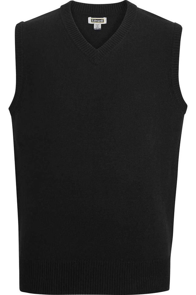 Edwards Unisex V Neck Vest - 4561 FREE SHIPPING! - Image 1 of 1
