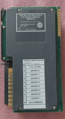 Allen-Bradley - Cat.No. 1771-OB 12-24V DC Output Module - Series B - Used - Image 1 of 2