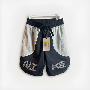 New Nike Kids Sportswear Woven Shorts Black/Gray Athletic with Side Pockets NWT! - Picture 1 of 3