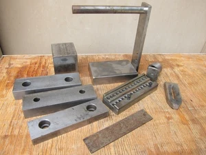 23 LBS LOT. MACHINST LATHE, END MILL TOOLS, SET UP BLOCK ect. - Picture 1 of 11