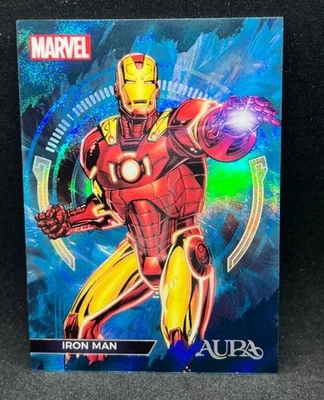 Iron Man 2025 Kakawow Aura Marvel The Legend of Iron Man Cyan 086/145 #AM-IIC-05 - Image 1 of 2