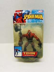 The Amazing Spider-Man Marvel Legends 6" Toxin mit Symbiote Blast Figur NEU RAR - Bild 1 von 5