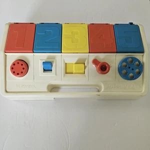 Vintage 1980 Disney Playskool Poppin Pals Goofy, Mickey Donald Pluto Minnie Toy - Picture 1 of 7