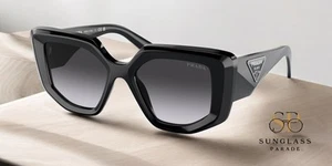 Gafas de sol para mujer PRADA PR 14ZSF 1AB09S negro gris degradado 52 mm - Imagen 1 de 2