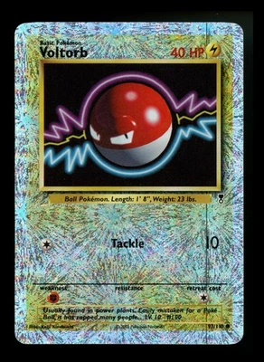 #2 Voltorb 97/110 Legendary Collection 2002 Reverse Holo Pokémon Card TCG - Image 1 of 4