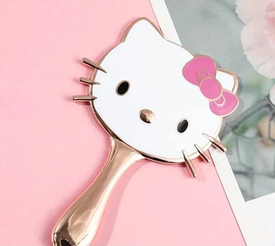 Espejo de mano Hello Kitty oro rosa Foto 1 de 4