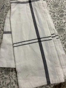 Toalla de cocina saco de harina a cuadros gris Hearth Hand Railroad  - Imagen 1 de 3