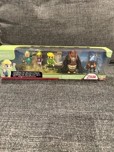 World of Nintendo Legend of Zelda Wind Waker paquete de 5 figuras de 2,5" - mini figuras - Imagen 1 de 8
