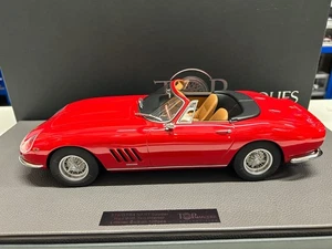 ** TOP MARQUES TM12-04H FERRARI 275 /GTB4 NART SPYDER RED WITH L/E 1:12 SCALE ** - Picture 1 of 8