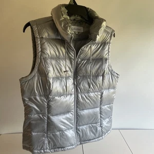 Calvin Klein Steppweste Damen grau silber Größe XL - Bild 1 von 7
