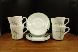 4 tazas y platillos Corelle Shadow Iris - Imagen 1 de 23