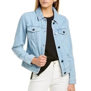 Theory Jeansjacke Declyn Linwood Denim Blue - Bild 1 von 9