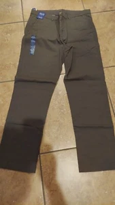 roundtree and yorke mens Casuals Pants 36X32 NWT Stretch - Picture 1 of 2