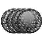 4pcs 6.5" Speaker Waffle Grill Metal Mesh Audio Subwoofer Guard Protector Cover