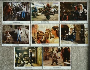 Labyrinth U.S. Lobby Card Set of 8 - Picture 1 of 1