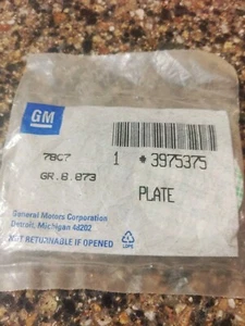 NOS GM Chevrolet Compass Mounting Plate Part #3975375 - Picture 1 of 3
