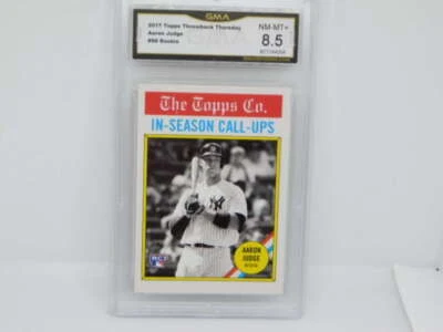 2017 Topps Throwback Thursday 1976 Turnback the Clock Design #98 Aaron Judge New - Image 1 of 2