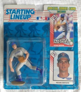 Starting Lineup 1993 Figure and Card Kevin Brown Texas Rangers MLB - Picture 1 of 4