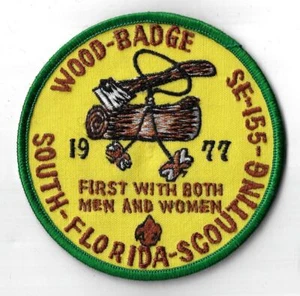 1977 South-Florida-Scouting Wood Badge GRN Bdr. [ND-1443] - Picture 1 of 1