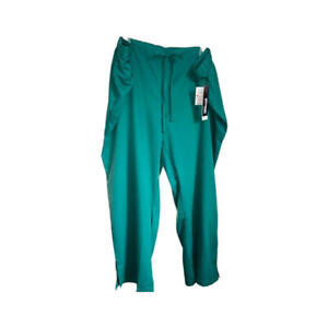 Grey's Anatomy Unisex Hunter Green Medical Scrub Pants Size 5XL