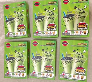 (6) Caja (18 en total) J-Basket hazlo tú mismo instantáneo 45 segundos Matcha Boba Bubble Tea Kit - Imagen 1 de 3