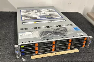 Nutanix NXS2U4NL12G600 W NX-TDT-4NL3-G6 Node 2x Intel Xeon Silver 4108 32GM RAM - Picture 1 of 7