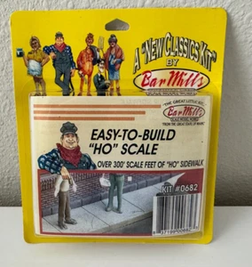 Bar Mills HO  Sidewalks 300 Scale Feet  BAR682 - Picture 1 of 2