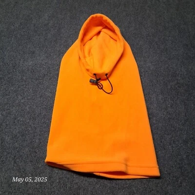 Sombrero de caza Blaze Safety naranja polar capucha pulóver cuello largo sin cordones Foto 1 de 4