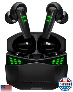 Black Shark Bluetooth Earbuds with 0.035s Ultra-Low Latency, Dual Environment - Zdjęcie 1 z 5