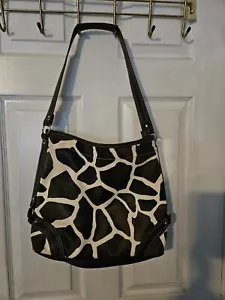 Attention Brand Purse with Giraffe print - preowned - Picture 1 of 2