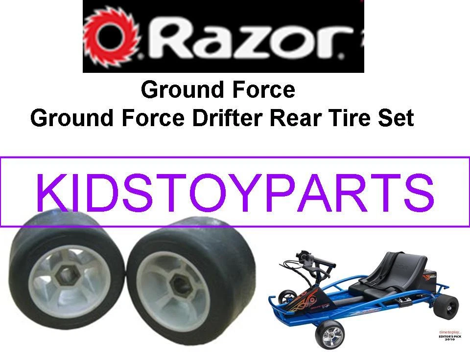 Razor Drifter Rear Wheel Set of 2 Wheels W25143400048