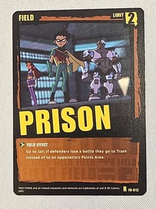 Teen Titans Go CCG - Prison - FD-012 Rare Card - Picture 1 of 6