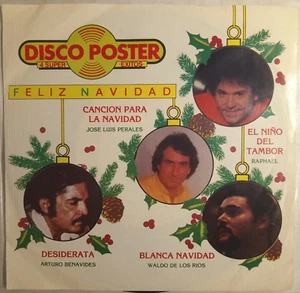 FELIZ NAVIDAD, FEAT. RAPHAEL, 1985 MEXICAN 7" EP PS, PROMO, LATIN POP - Picture 1 of 4