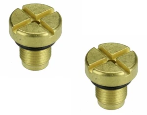 💧 BMW 3-Series Coolant Bleeder Screws - Brass Upgrade! 2 pcs! FREE SHIP! 💧 - Picture 1 of 2