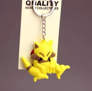 Pokemon Abra Portachiavi Anime Cartoni Animati Cosplay Portachiavi Giocattolo 2,5" - Foto 1 di 12